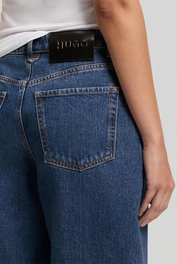 HUGO barrel fit jeans van puur katoen model 'GIMINE_5'