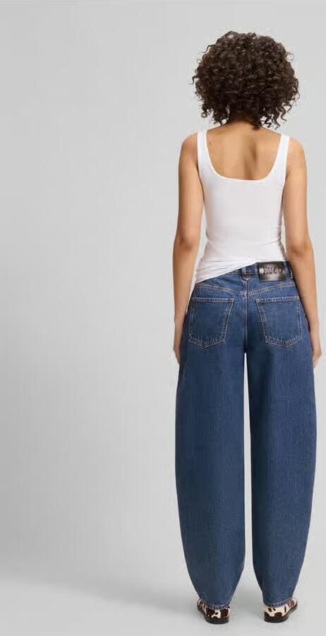 HUGO barrel fit jeans van puur katoen model 'GIMINE_5'