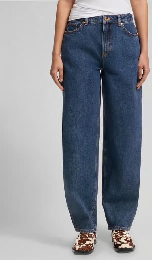 HUGO barrel fit jeans van puur katoen model 'GIMINE_5' - Foto 3