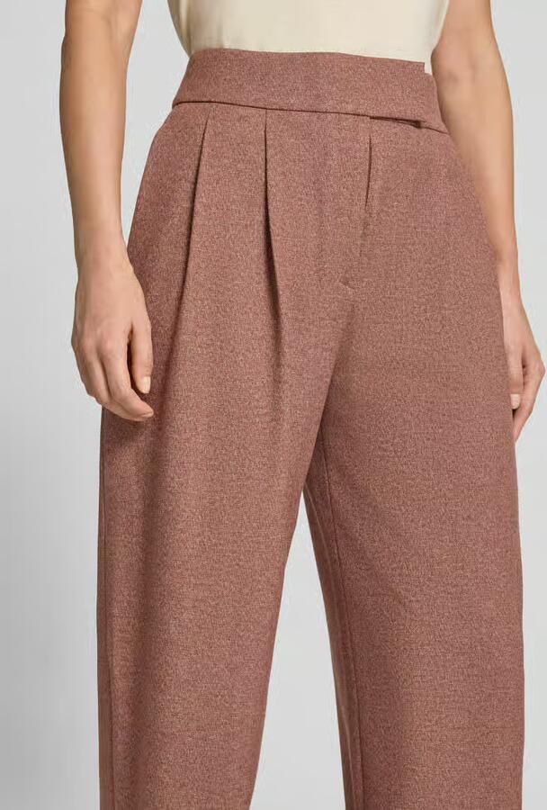 HUGO Barrel leg broek met viscose model 'HOLITTA'
