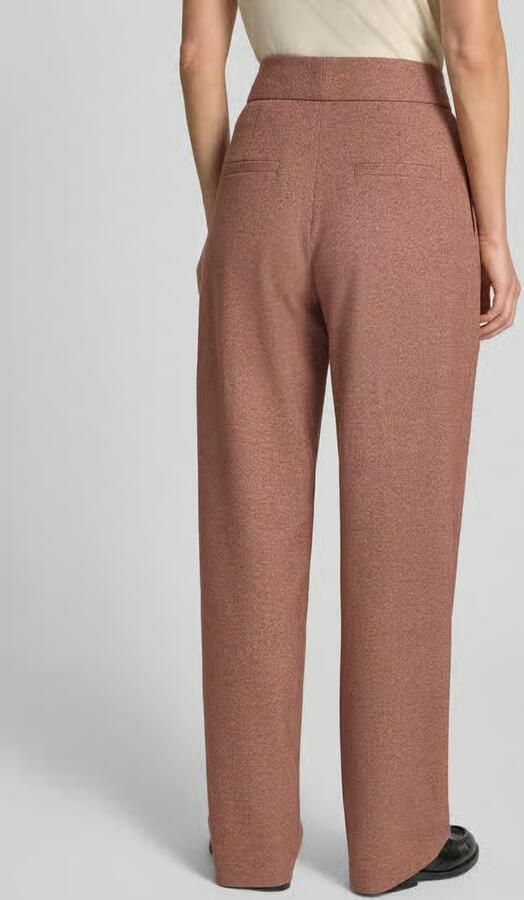 HUGO Barrel leg broek met viscose model 'HOLITTA' - Foto 3