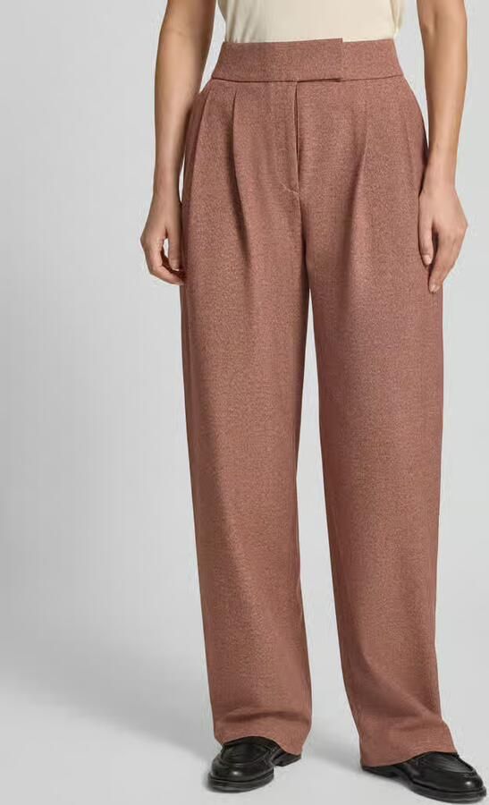 HUGO Barrel leg broek met viscose model 'HOLITTA' - Foto 2
