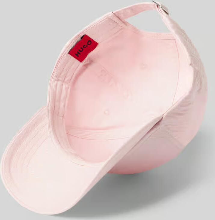 HUGO Baseballpet met logodetail van puur katoen