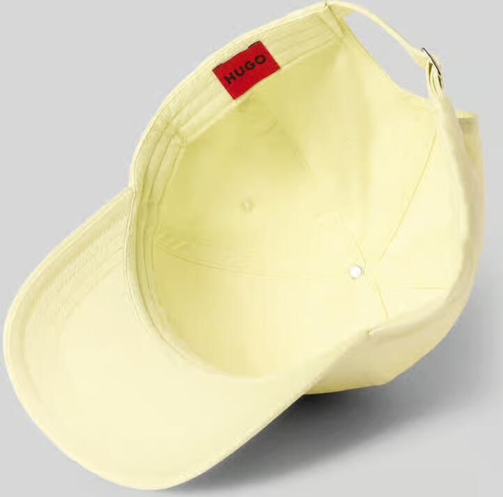 HUGO Baseballpet met logodetail van puur katoen
