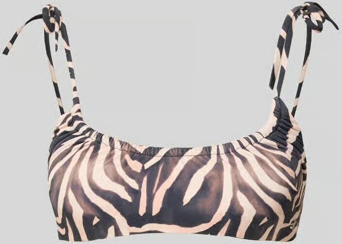 HUGO Bikini-bovendeel in look (bovenstuk) zebra model 'FANCY' - Foto 3