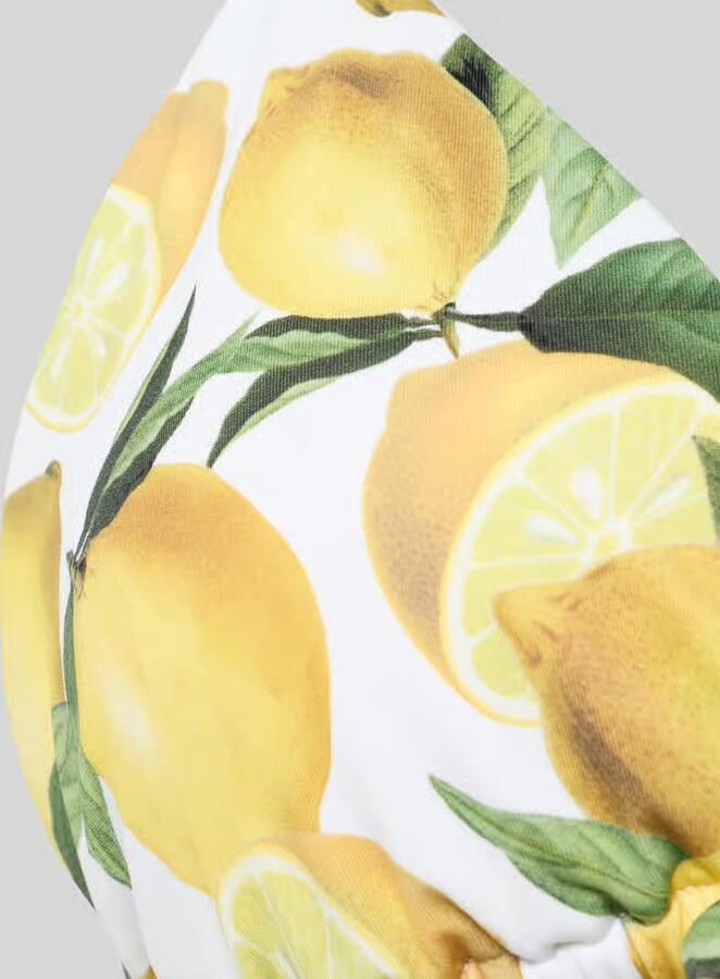HUGO Bikini-top met alloverprint model 'FANCY_TRIANGLE'