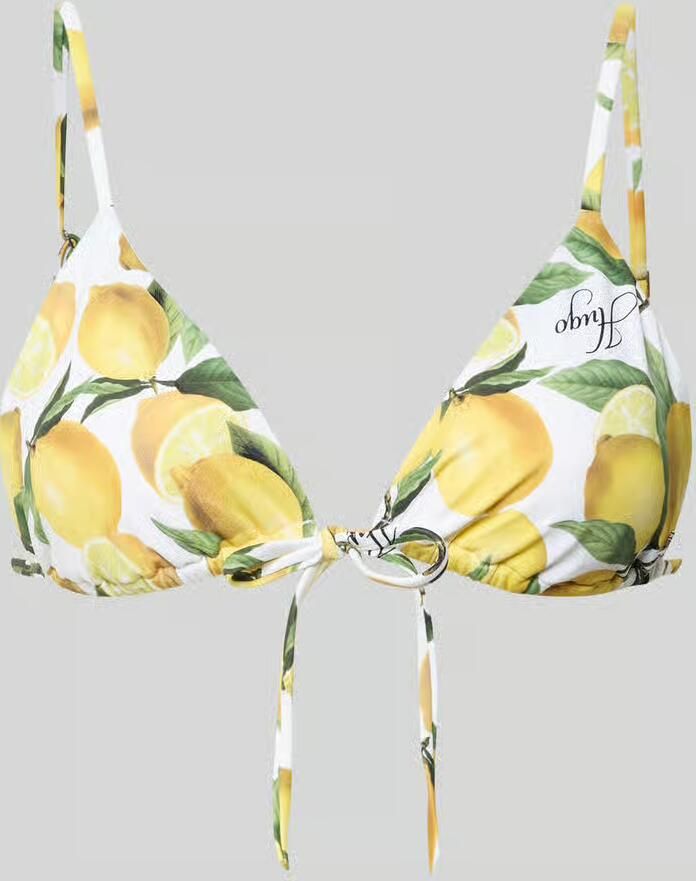 HUGO Bikini-top met alloverprint model 'FANCY_TRIANGLE' - Foto 2