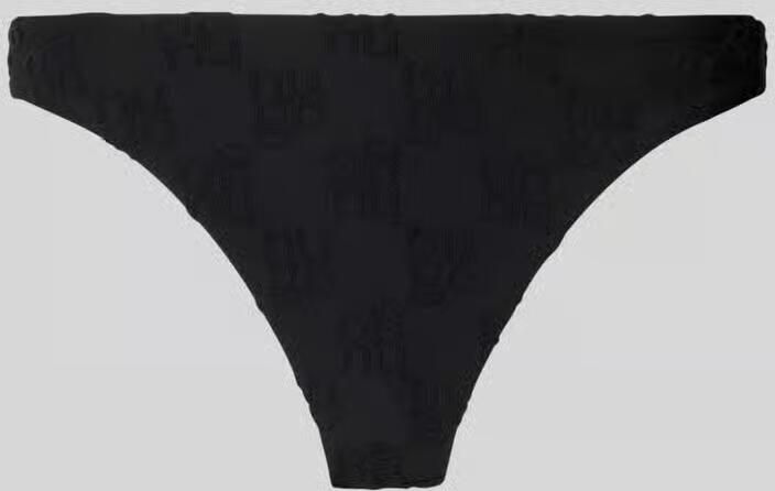 HUGO Bikinibroekje met label in reliëf model 'TERRY MONO' - Foto 3