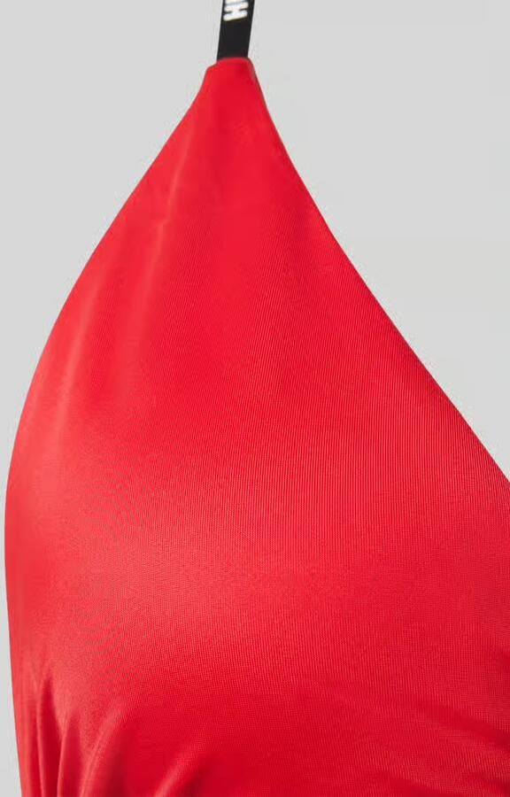HUGO Bikinitop met logo-applicatie model 'PURE TRIANGLE'