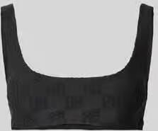 HUGO Bikinitop met structuurpatroon model 'TERRY MONO_BRALETTE'
