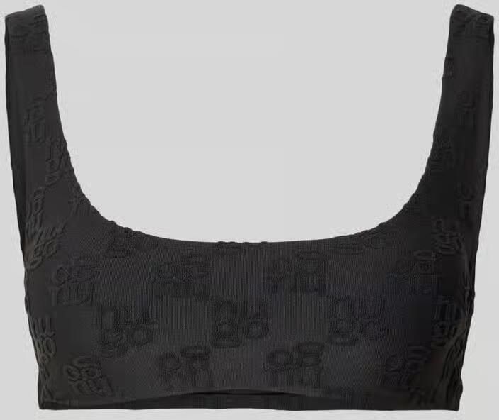HUGO Bikinitop met structuurpatroon model 'TERRY MONO_BRALETTE' - Foto 3