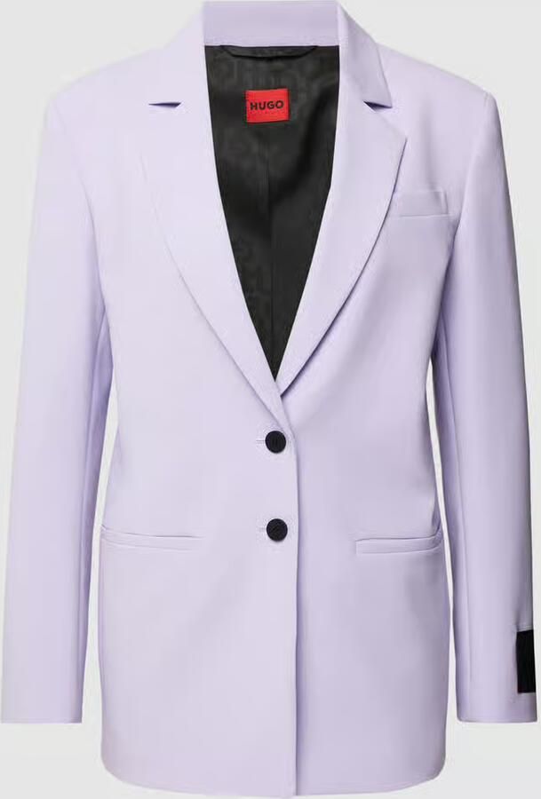 HUGO Blazer met labelpatch model 'AMYIA' - Foto 2