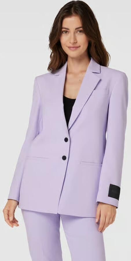 HUGO Blazer met labelpatch model 'AMYIA' - Foto 2
