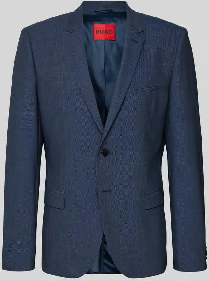 Hugo Boss Stijlvolle Blazer ArtiM204X Blue Heren