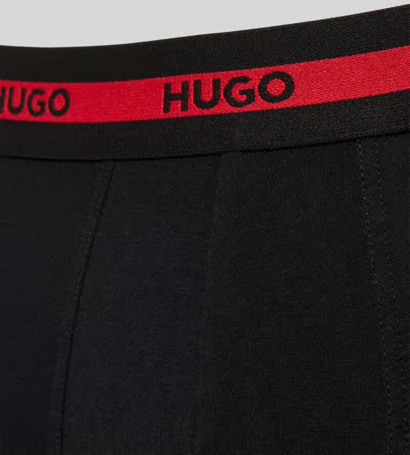 HUGO Boxershort met elastische logoband in een set van 3 stuks - Foto 2