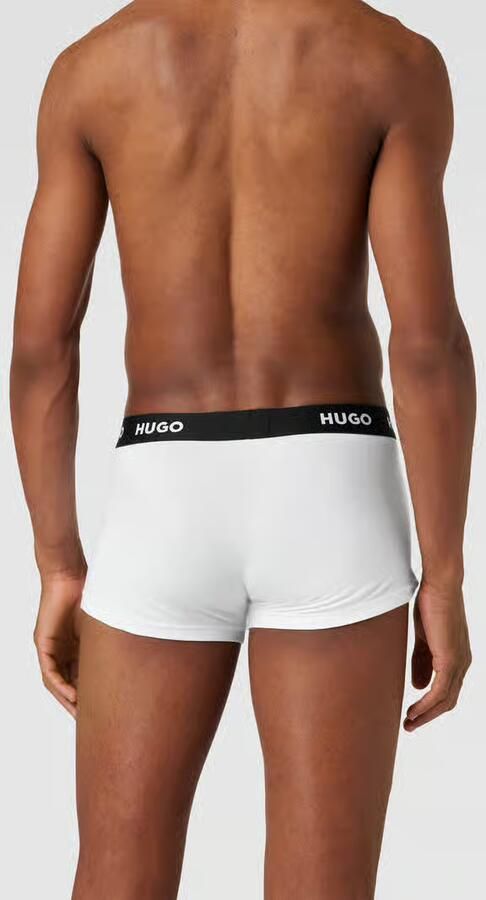HUGO Boxershort met labeldetails in een set van 3 stuks - Foto 2