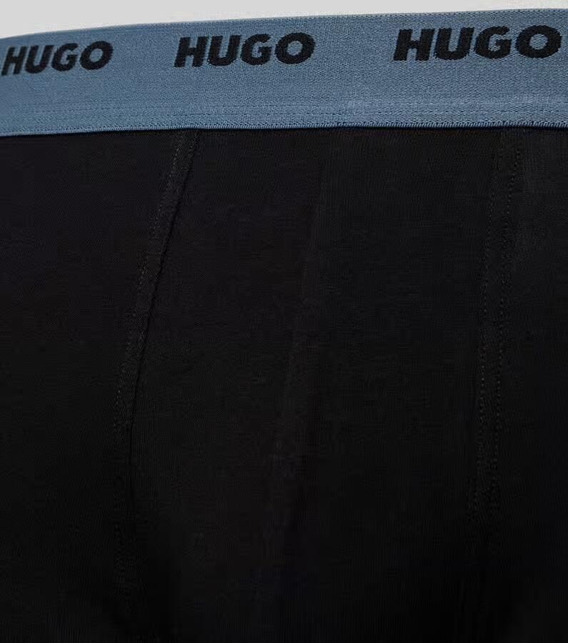HUGO Boxershort van katoenmix in een set van 5 stuks model 'FIVE PACK' - Foto 2