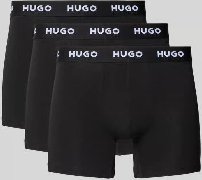 HUGO underwear Boxershort BOXERBR TRIPLE met elastische taille (3 stuks) - Foto 3