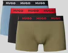 HUGO Boxershort van katoenmix in set van 3
