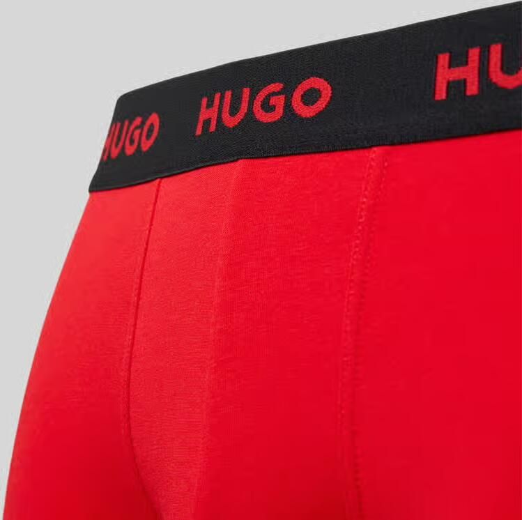 HUGO Boxershort van katoenmix in set van 3 - Foto 2