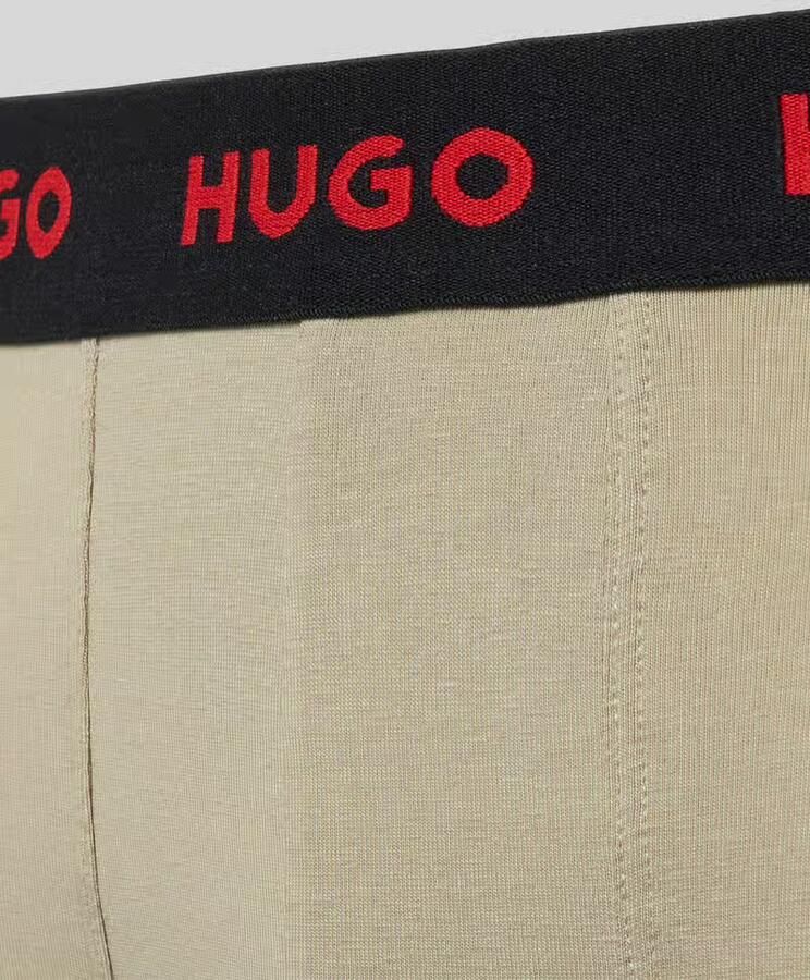 HUGO Boxershort van katoenmix in set van 3