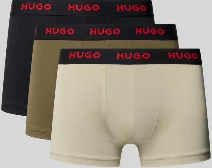 HUGO Boxershort van katoenmix in set van 3 - Foto 2