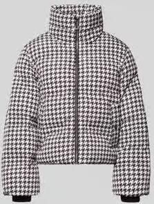 HUGO Boxy fit gewatteerd jack met Vichy-motief Model 'FILORA-1'