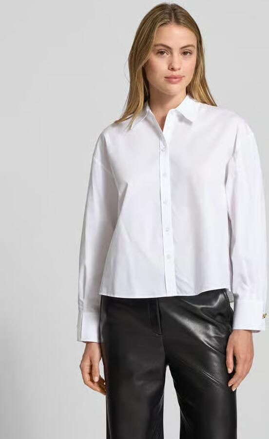 HUGO Boxy fit overhemdblouse van puur katoen model 'ELMA' - Foto 2