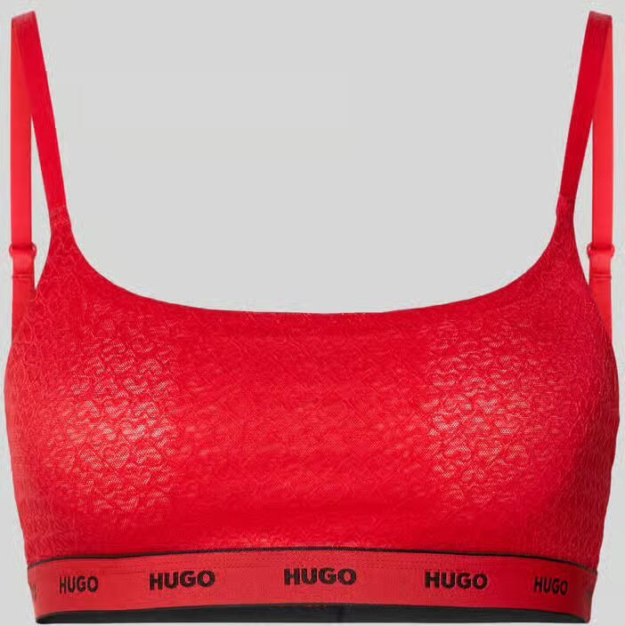 HUGO bralette met hartjesmotief model 'VALENTINE BRALETTE' - Foto 2