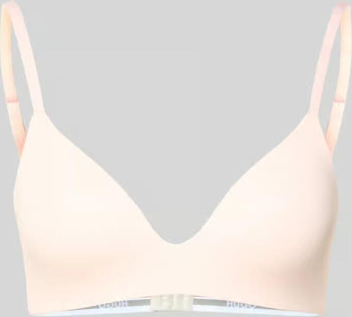 HUGO Bralette van katoenmix model 'GJ ID BRALETTE PAD'