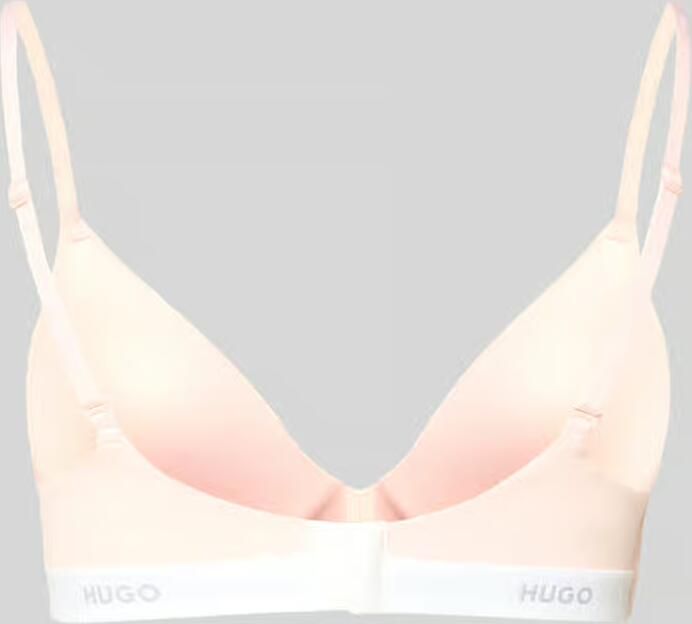 HUGO Bralette van katoenmix model 'GJ ID BRALETTE PAD' - Foto 2