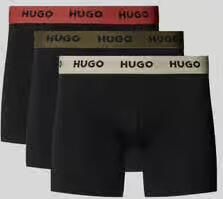 HUGO Broek & boxershort van katoenmix in set van 3