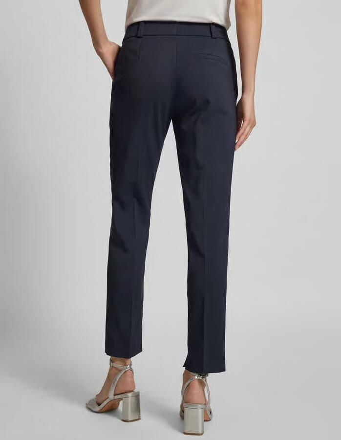 Hugo Boss Klassieke Slim Fit Broek Hetana Blue Dames