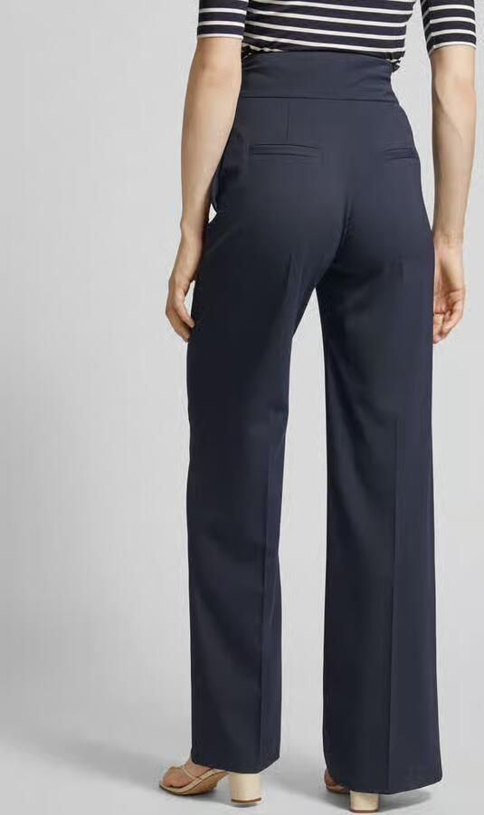 Hugo Boss Wijde Pijp Dagelijkse Broek Blue Dames - Foto 3