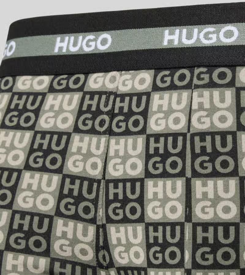 HUGO Broek van katoenmix in een set van 3