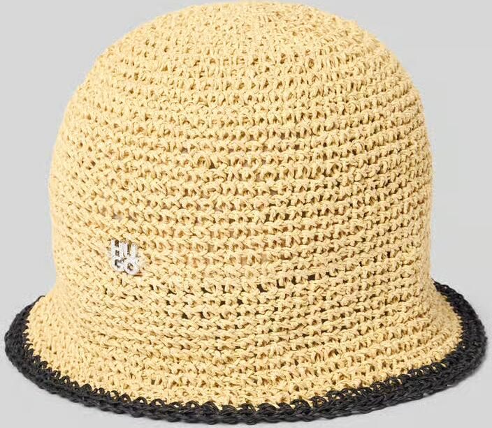 HUGO Bucket hat met labelapplicatie model 'CALANTHA-RA' - Foto 2
