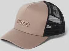 HUGO Cap met mesh-inzetten en logodetail