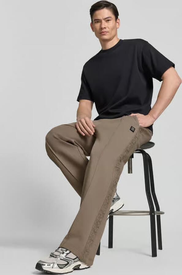 HUGO comfort fit sweatpants van katoenmix model 'DROSPANT'