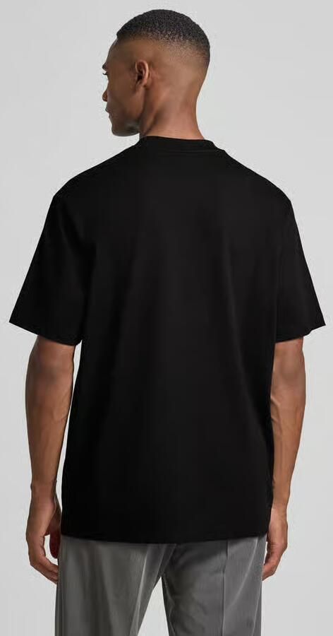 HUGO Comfort fit T-shirt van puur katoen
