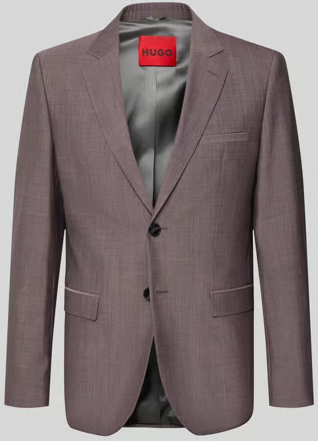 HUGO Extra slim fit pak van scheerwolmix model 'ARTI253X'