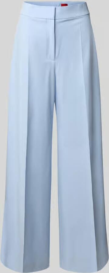 HUGO flare-fit wijdte broek met viscose model 'HUZILI' - Foto 2