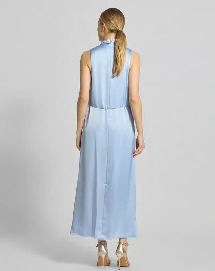 HUGO Getailleerde cocktailjurk met tailleketting model 'KEWINA'