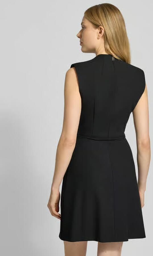HUGO Getailleerde kokerjurk met viscose model 'KELENDI'