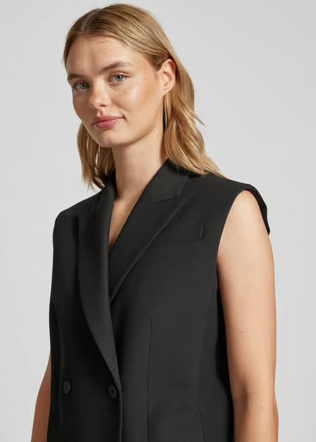 HUGO Gilet met reverskraag model 'AMADERA' - Foto 2