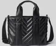 HUGO Handtas met afneembare schouderriem model 'BECKY QL_TOTE MINI'