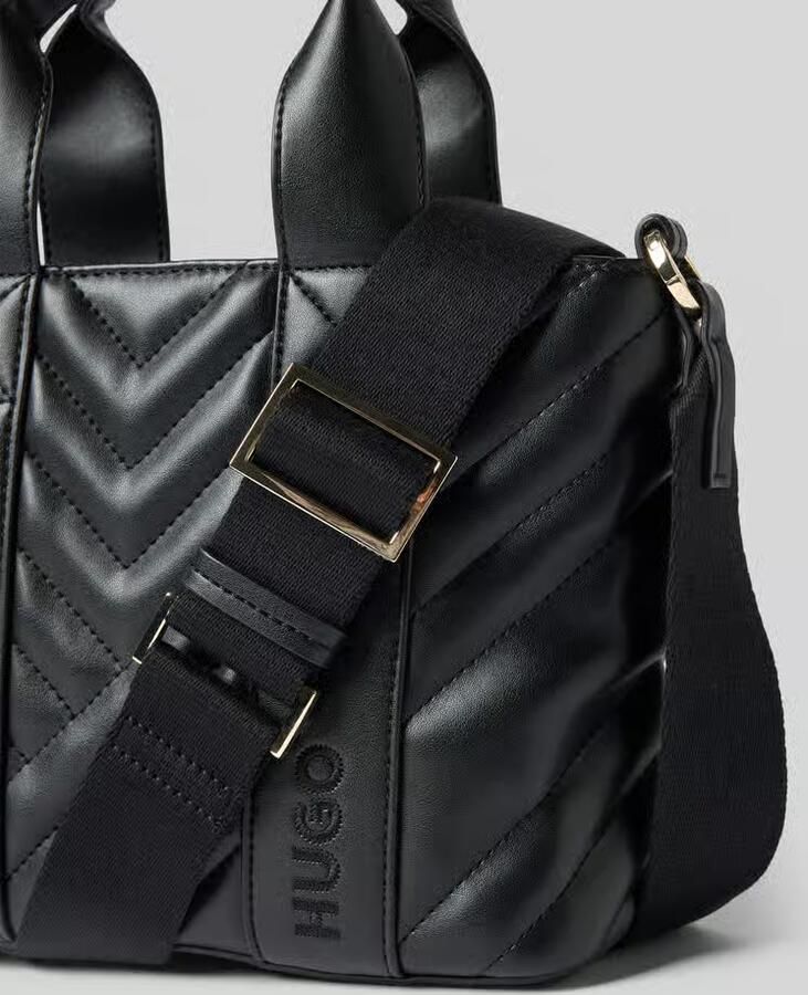 HUGO Handtas met afneembare schouderband model 'BECKY QL_TOTE MINI' - Foto 2