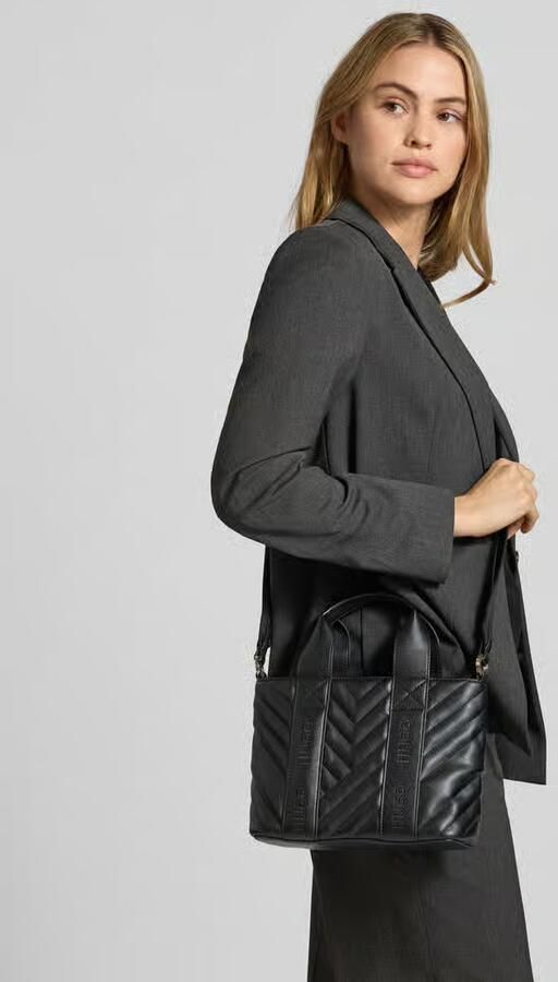 HUGO Handtas met afneembare schouderriem model 'BECKY QL_TOTE MINI' - Foto 2