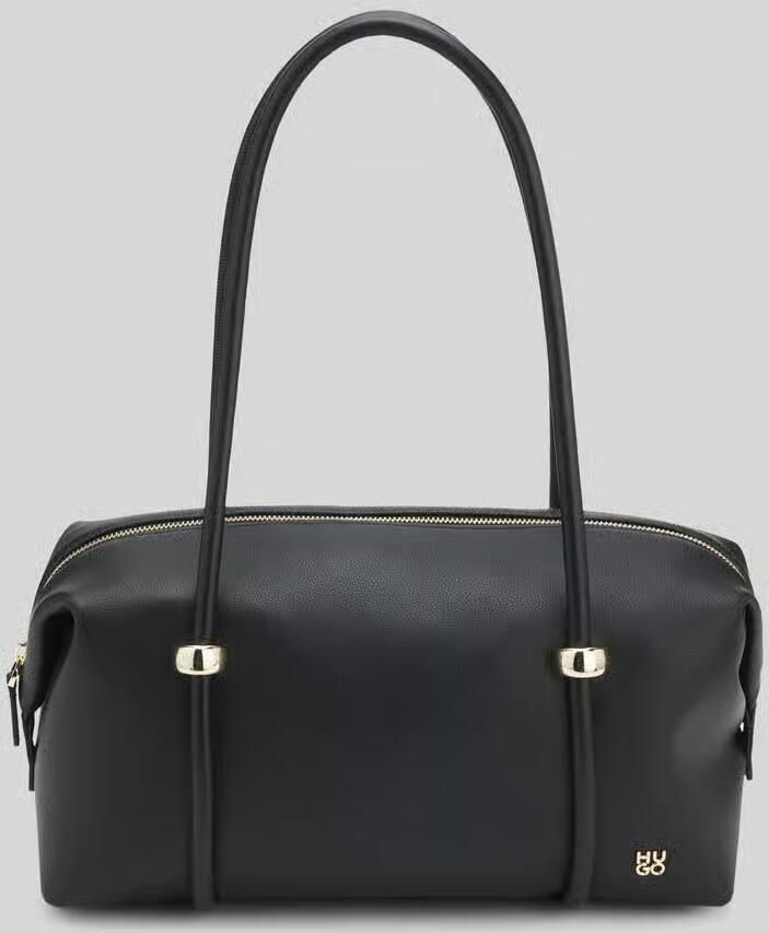 HUGO Handtas met logodetail model 'Briony_Duffle'