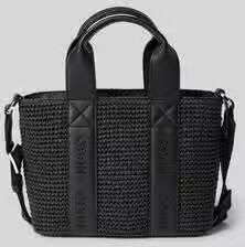 HUGO Handtas van papier model 'BECKY ST_MINI TOTE'