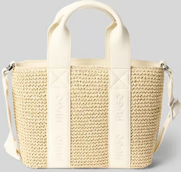 HUGO Handtas van papier model 'BECKY ST_MINI TOTE' - Foto 2